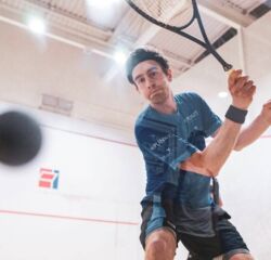 Wywiad z Kamilem Dominiakiem - trenerem Europejskiej Federacji Squasha Level 3